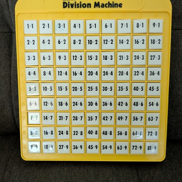Lakeshore Math Learning Boards Set Addition Subtraction Multiplication Division - Picture 5 of 6